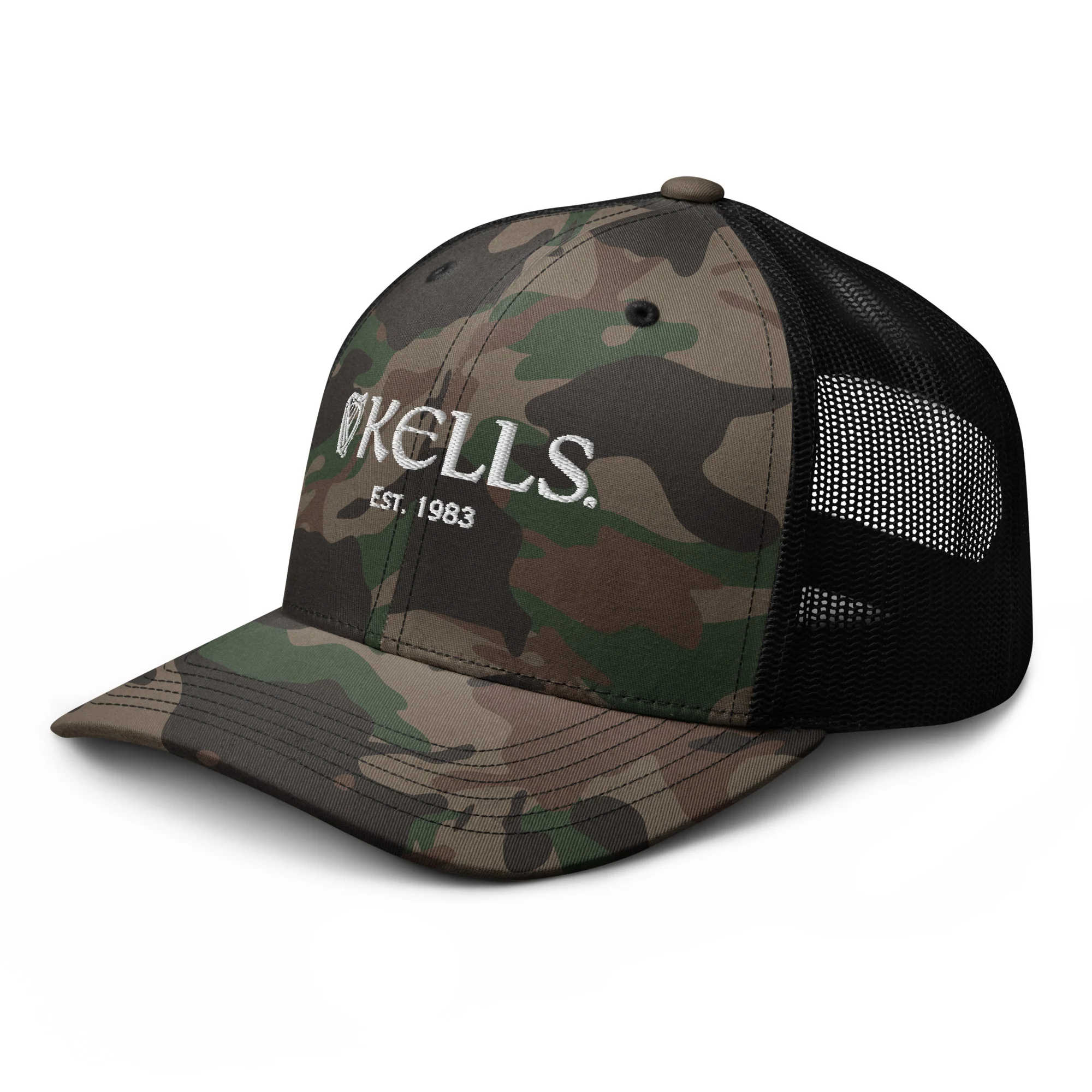 Kells Camouflage Trucker Hat - Image 3