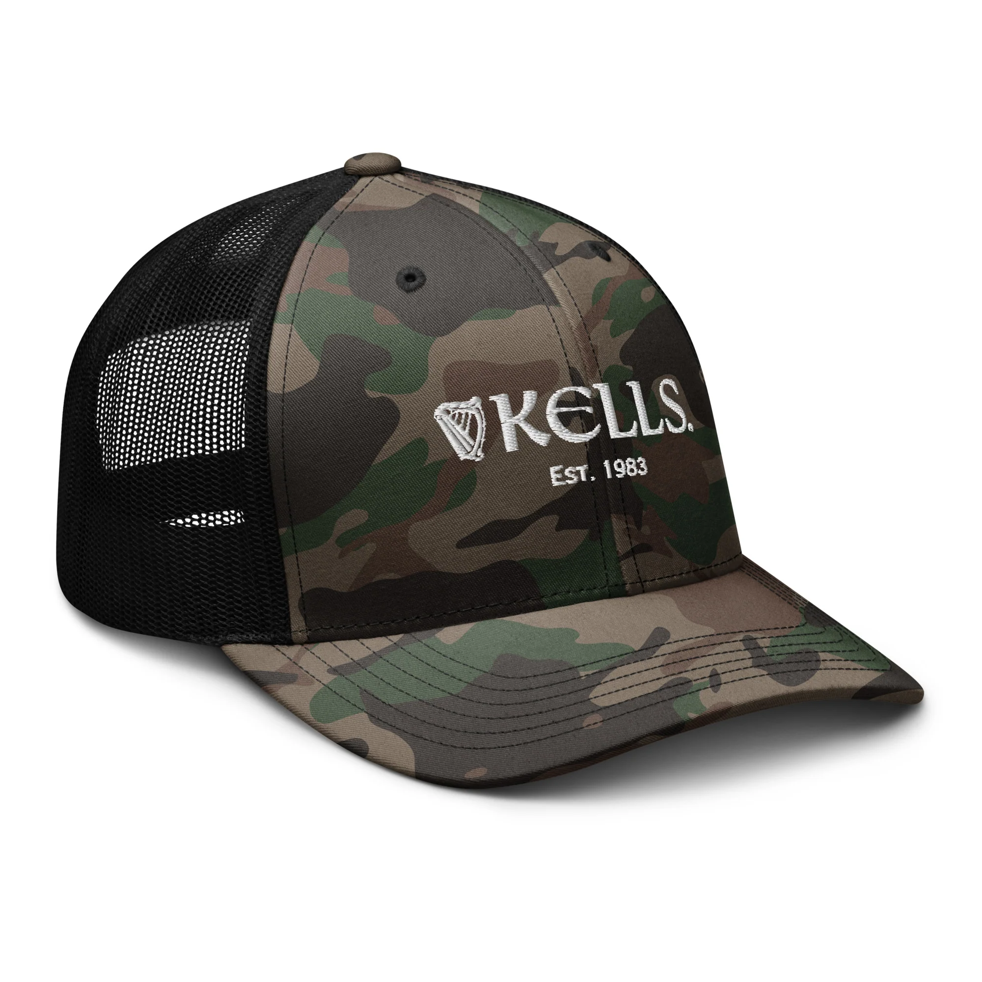 Kells Camouflage Trucker Hat - Image 4