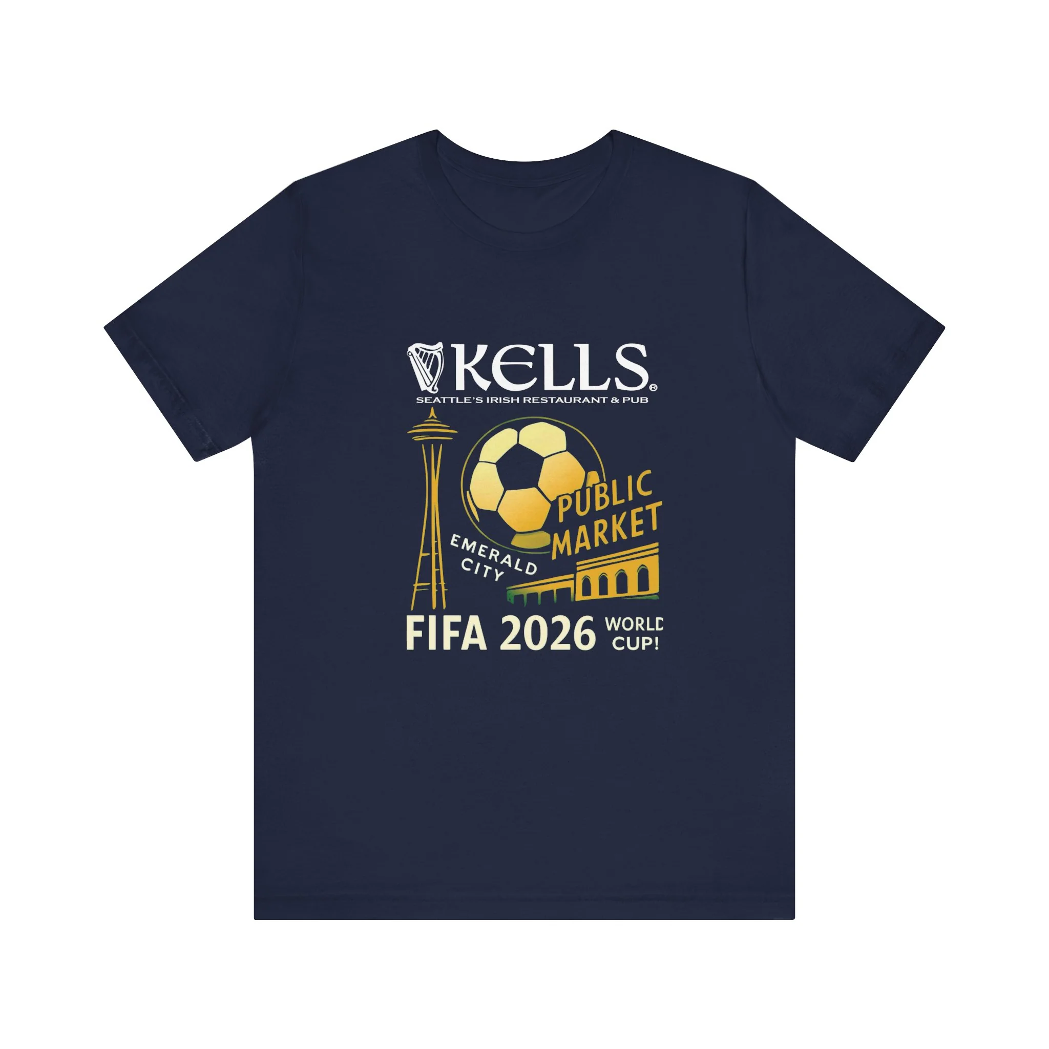 Kells Seattle 2026 World Cup Short Sleeve Tee - Image 4