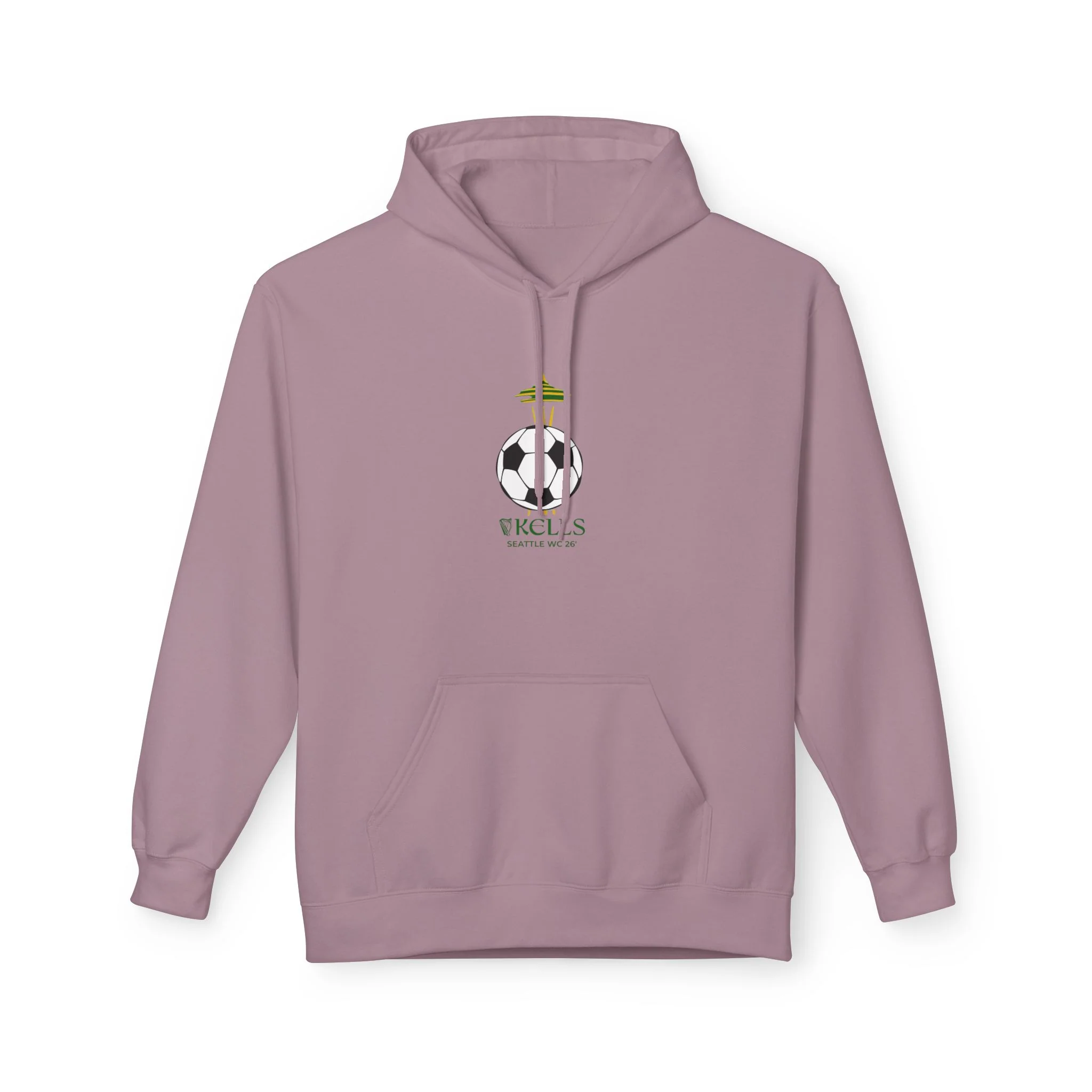 Kells Midweight Fleece Hoodie - WC 26' Logo - Image 10