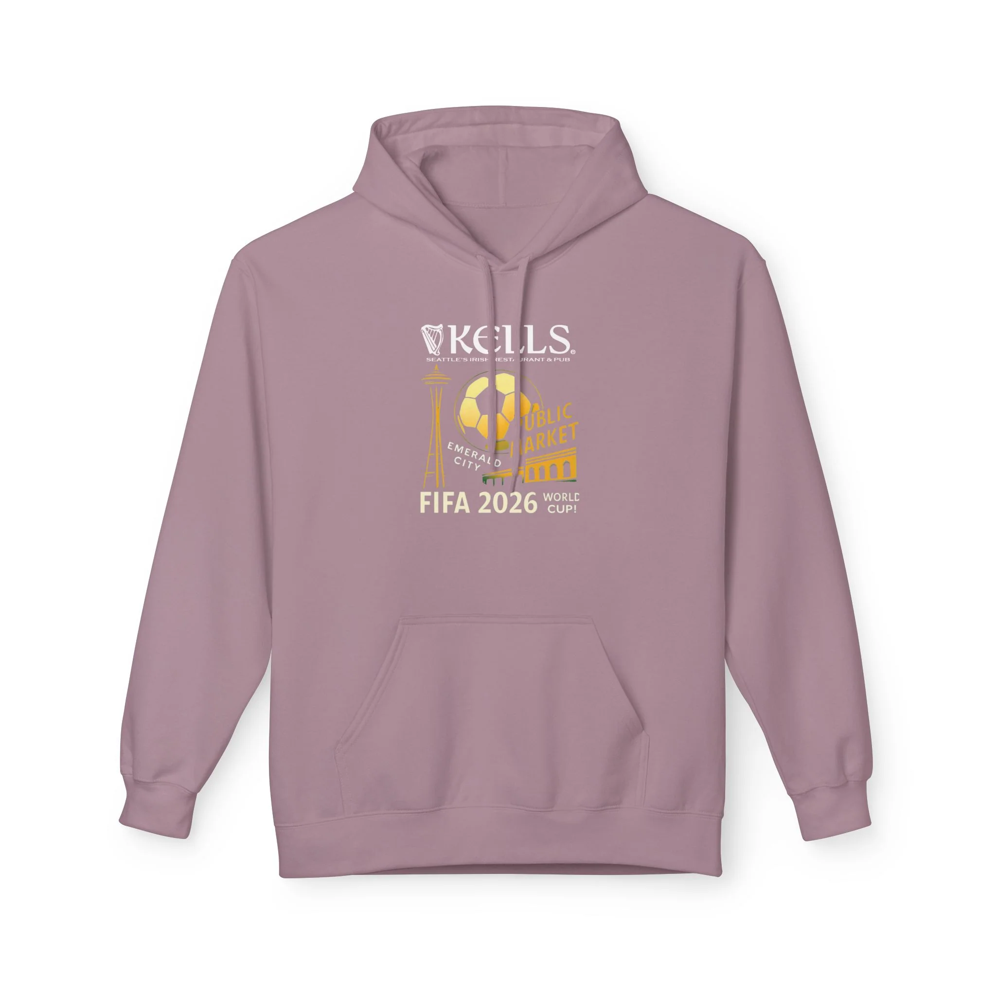 Kells Midweight Fleece Hoodie - World Cup 2026 Logo - Image 13