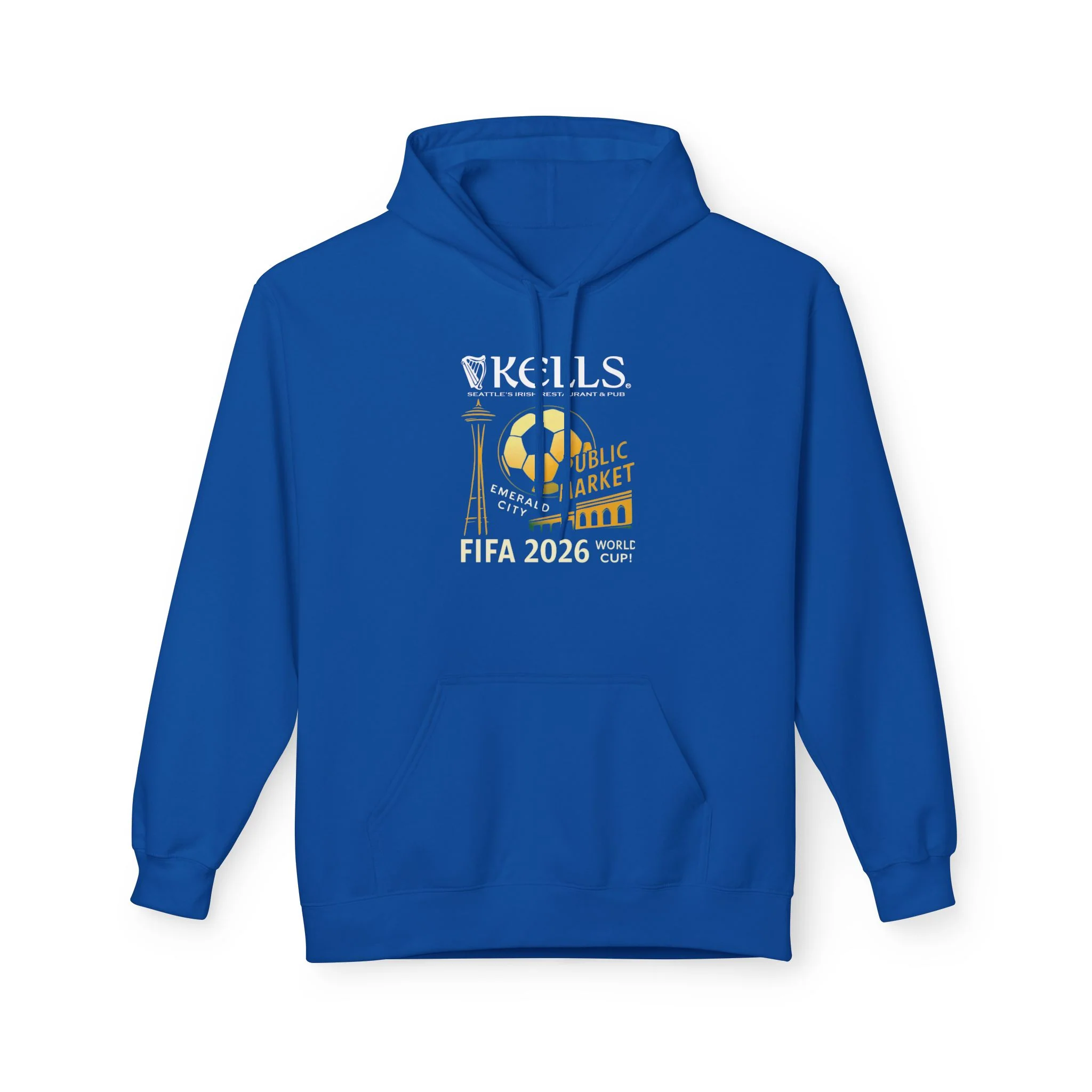 Kells Midweight Fleece Hoodie - World Cup 2026 Logo - Image 5