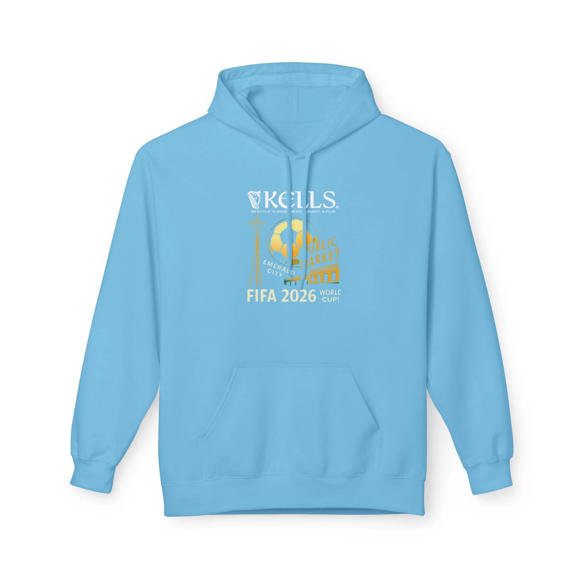 Kells Midweight Fleece Hoodie - World Cup 2026 Logo - Image 9