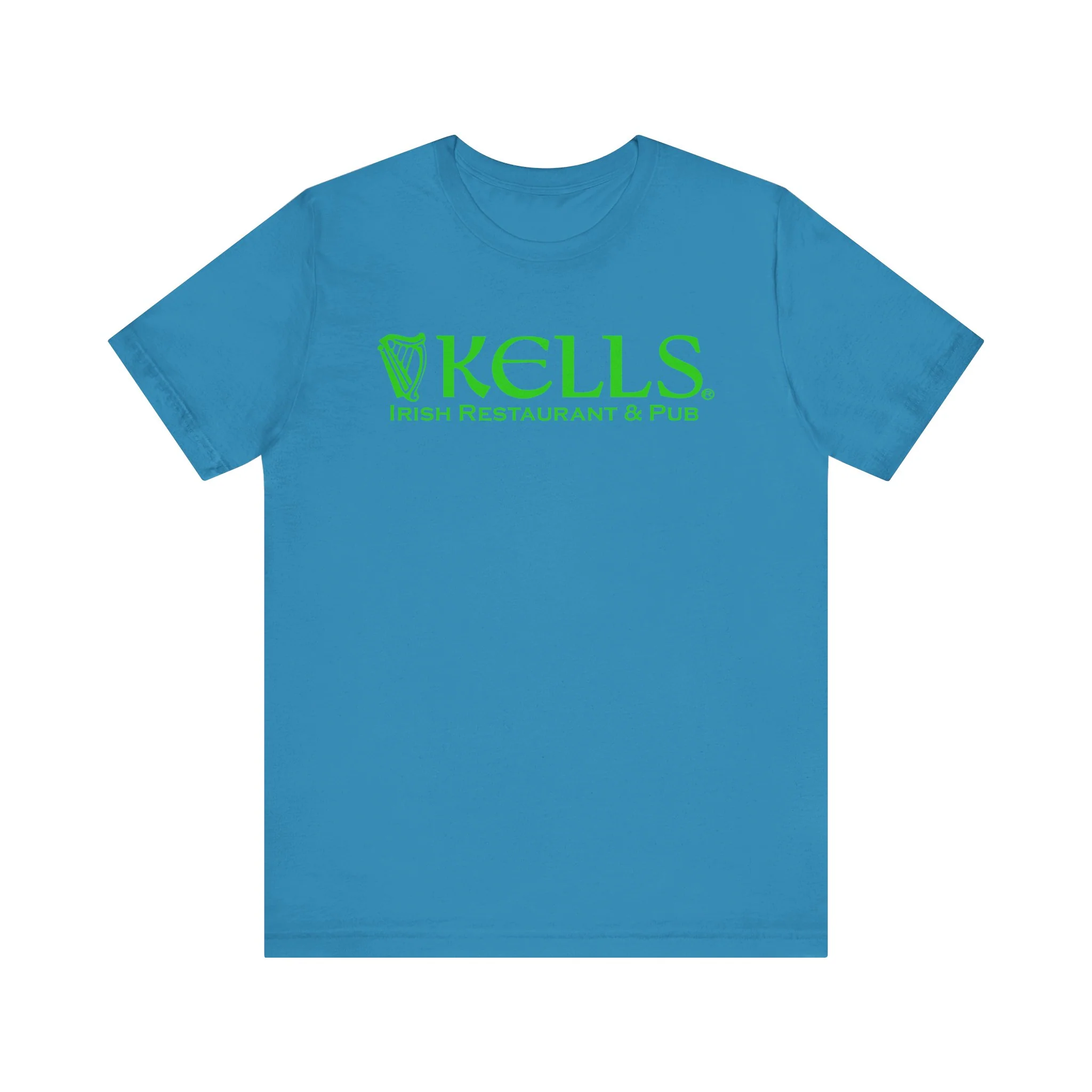 Kells Short Sleeve Tee - Green Logo - Image 11