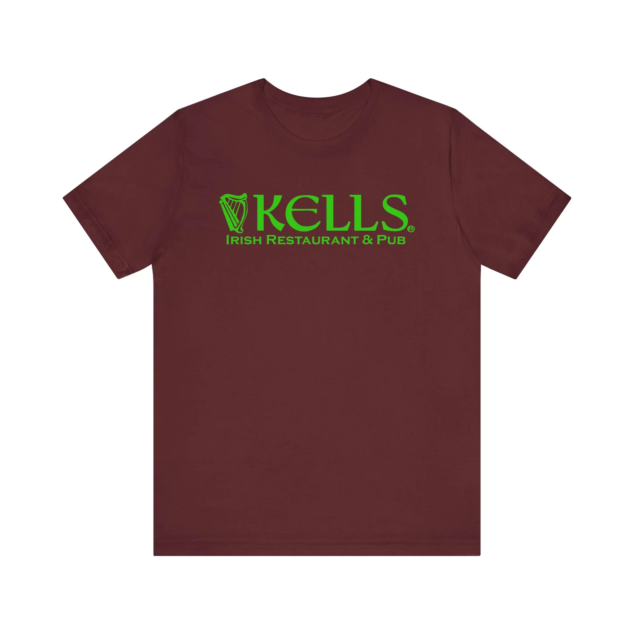 Kells Short Sleeve Tee - Green Logo - Image 17