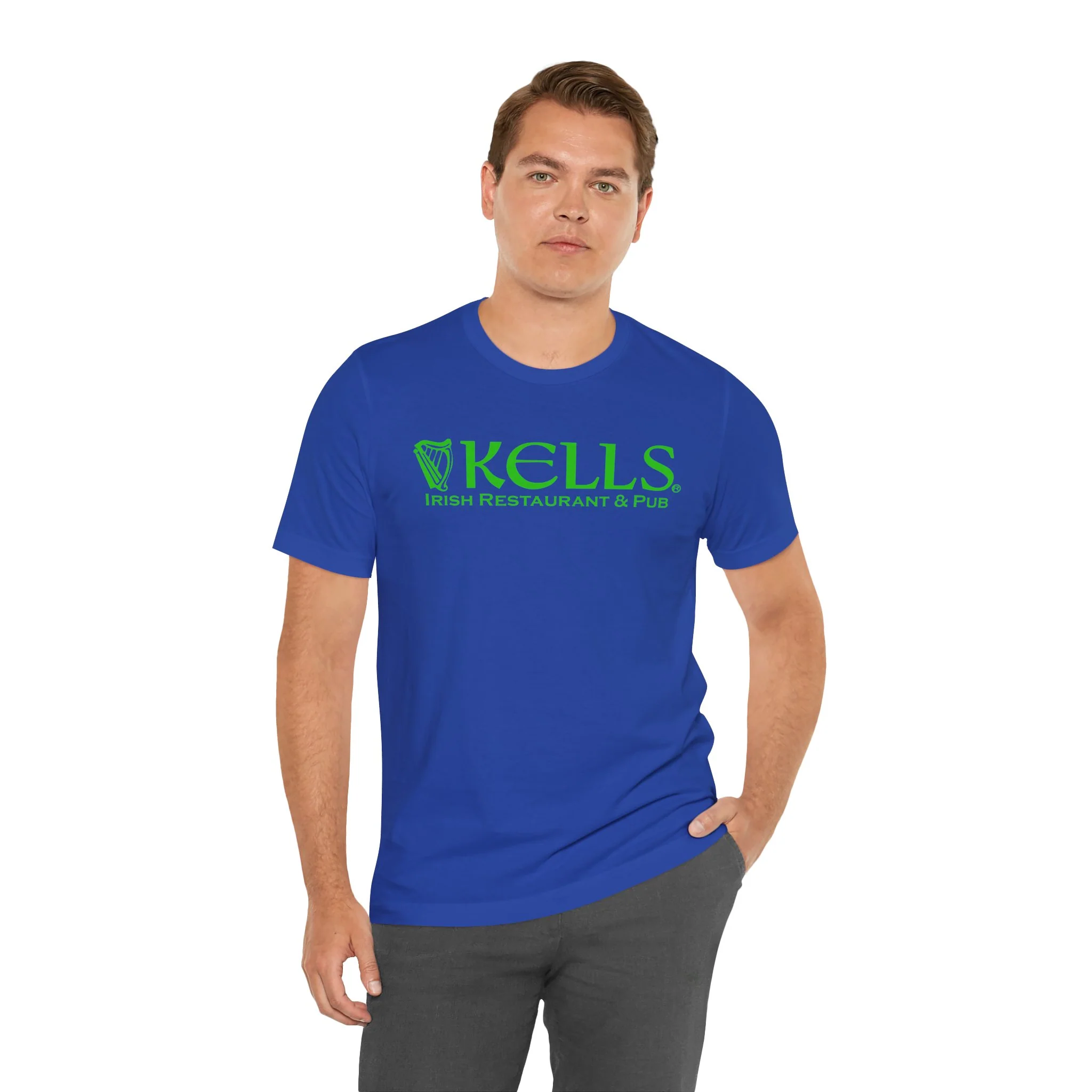 Kells Short Sleeve Tee - Green Logo - Image 19